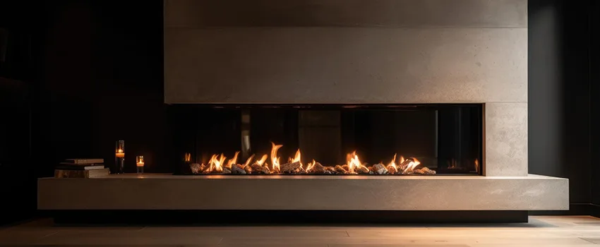 Gas Fireplace Ember Bed Design Services in Lutz, Florida