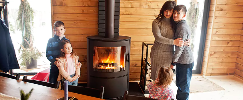 Morso Cast Iron Fireplace Insert Installation in Lutz, Florida