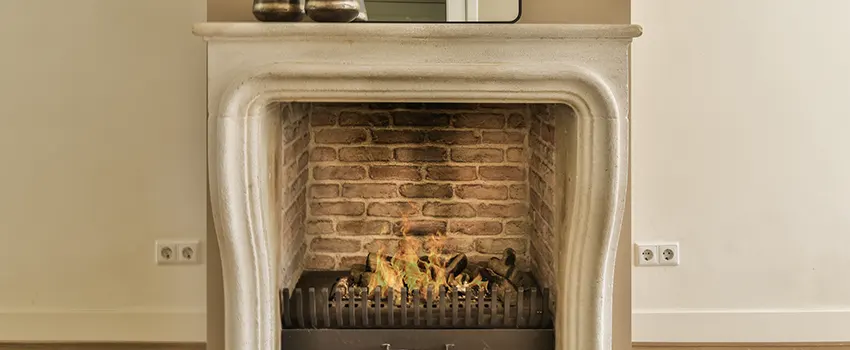 Vintage-style Fireplace Redesign in Lutz, Florida