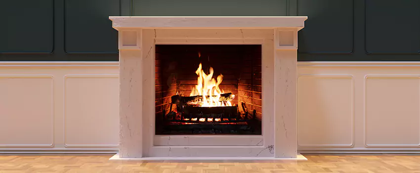 Open Flame Wood-Burning Fireplace Installation Services in Lutz, Florida