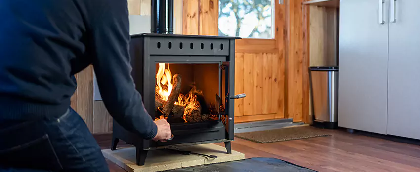 Open Hearth Wood Fireplace Installation in Lutz, FL