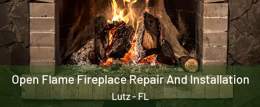  Open Flame Fireplace Repair And Installation Lutz - FL